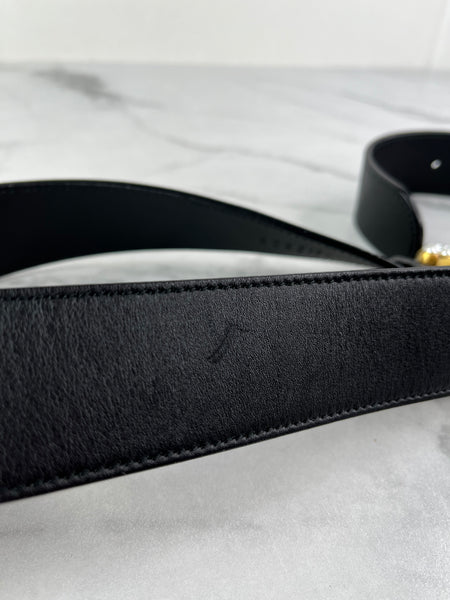 GUCCI GG Marmont Pearl Belt Size 85/34