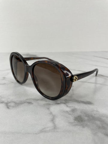GUCCI GG Brown Havana Sunglasses