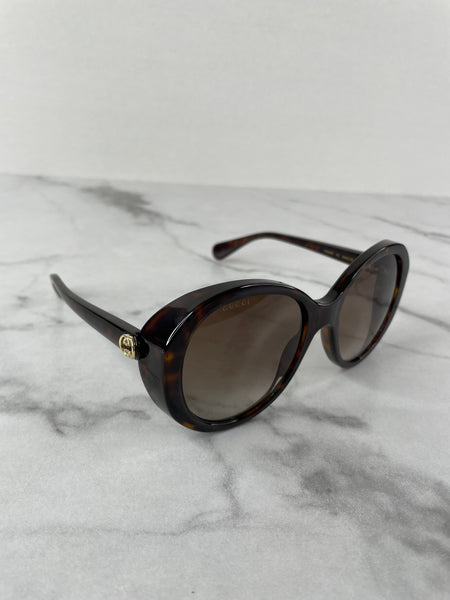 GUCCI GG Brown Havana Sunglasses