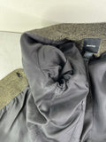 SMYTHE BLACK/METALLIC GOLD PEAKED LAPEL BLAZER Size 4