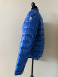 Moncler Men’s Blue Acorus Short Down Jacket Size 2 (Medium)