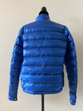 Moncler Men’s Blue Acorus Short Down Jacket Size 2 (Medium)