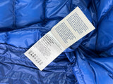 Moncler Men’s Blue Acorus Short Down Jacket Size 2 (Medium)