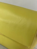 JACQUEMUS Light Yellow Le Rond Carré leather shoulder bag