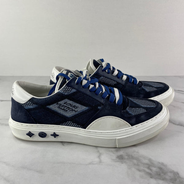 Louis Vuitton Men’s Blue LV Ollie Richelieu Sneakers Size 6.5 (fits US 9)