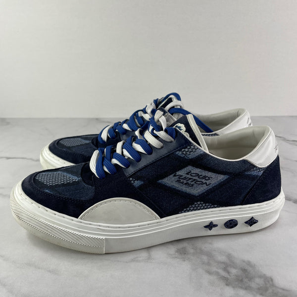 Louis Vuitton Men’s Blue LV Ollie Richelieu Sneakers Size 6.5 (fits US 9)