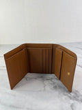 PRADA Brown Saffiano Leather Wallet