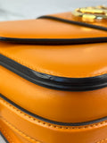 Louis Vuitton Summer Gold (Orange) Smooth Calfskin LV Pont 9 Shoulder/Crossbody Bag