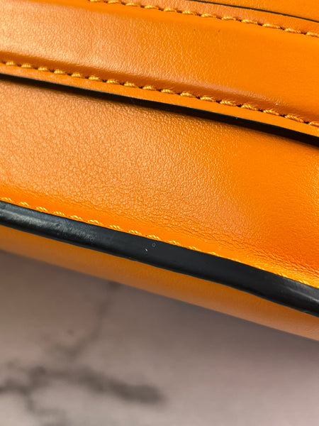 Louis Vuitton Summer Gold (Orange) Smooth Calfskin LV Pont 9 Shoulder/Crossbody Bag