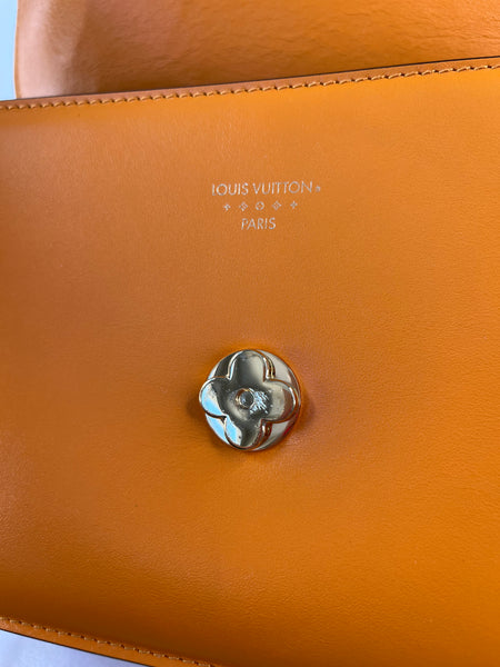 Louis Vuitton Summer Gold (Orange) Smooth Calfskin LV Pont 9 Shoulder/Crossbody Bag