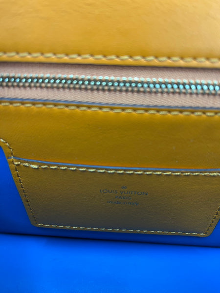 Louis Vuitton Summer Gold (Orange) Smooth Calfskin LV Pont 9 Shoulder/Crossbody Bag