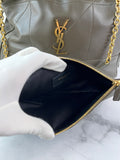 SAINT LAURENT MEDIUM LAMBSKIN LIGHT MUSK (Dark Olive Green) JAMIE SHOPPING Shoulder Bag