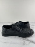 GUCCI Men’s Black/Grey GG Supreme Sneakers Size: 10 (fits US 10-10.5)