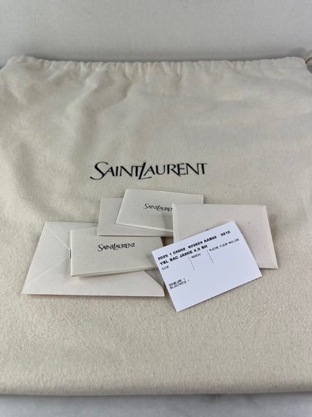 SAINT LAURENT MEDIUM LAMBSKIN LIGHT MUSK (Dark Olive Green) JAMIE SHOPPING Shoulder Bag