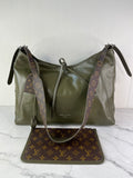 LOUIS VUITTON CarryAll Vibe MM Dark Kaki Shoulder/Crossbody Bag