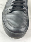 GUCCI Men’s Black/Grey GG Supreme Sneakers Size: 10 (fits US 10-10.5)