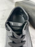 GUCCI Men’s Black/Grey GG Supreme Sneakers Size: 10 (fits US 10-10.5)