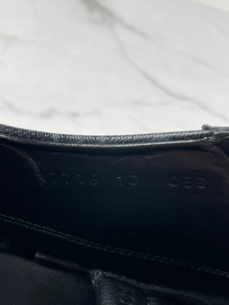 GUCCI Men’s Black/Grey GG Supreme Sneakers Size: 10 (fits US 10-10.5)