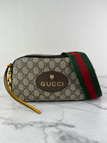 GUCCI GG Supreme Monogram Web Neo Shoulder/Crossbody Bag