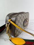 GUCCI GG Supreme Monogram Web Neo Shoulder/Crossbody Bag