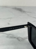 Saint Laurent Black Cat Eye Sunglasses