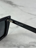 Saint Laurent Black Cat Eye Sunglasses