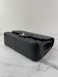 CHANEL Black Caviar Classic Jumbo Double Flap Bag