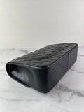 CHANEL Black Caviar Classic Jumbo Double Flap Bag