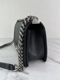 CHANEL Black Medium Boy Bag