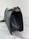 CHANEL Black Medium Boy Bag