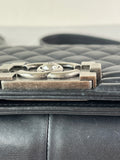 CHANEL Black Medium Boy Bag