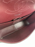 CHANEL Black Caviar Classic Jumbo Double Flap Bag