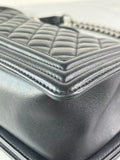 CHANEL Black Medium Boy Bag