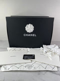 CHANEL Black Caviar Classic Jumbo Double Flap Bag