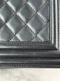CHANEL Black Medium Boy Bag
