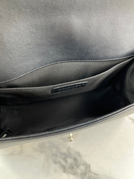 CHANEL Black Medium Boy Bag