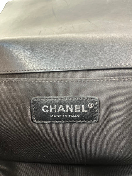 CHANEL Black Medium Boy Bag