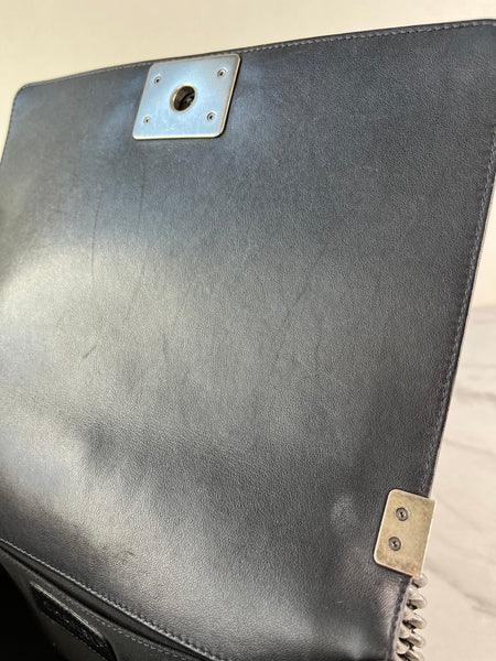 CHANEL Black Medium Boy Bag