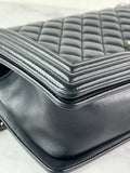 CHANEL Black Medium Boy Bag