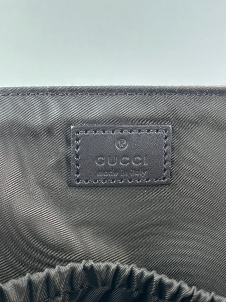 GUCCI Dark Brown GG Plus Monogram Messenger Diaper/Changing Bag