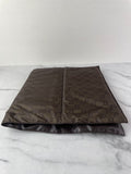 GUCCI Dark Brown GG Plus Monogram Messenger Diaper/Changing Bag