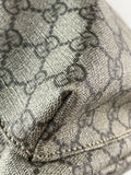 GUCCI Dark Brown GG Plus Monogram Messenger Diaper/Changing Bag