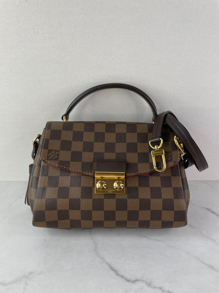 LOUIS VUITTON Damier Ebene Croisette Crossbody/Shoulder Bag