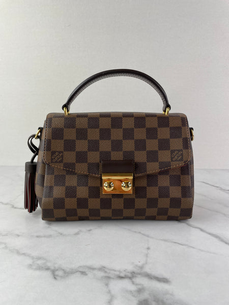 LOUIS VUITTON Damier Ebene Croisette Crossbody/Shoulder Bag