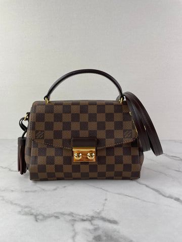 LOUIS VUITTON Damier Ebene Croisette Crossbody/Shoulder Bag