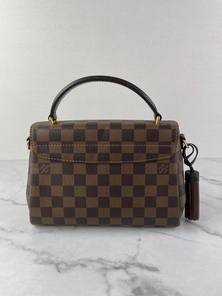LOUIS VUITTON Damier Ebene Croisette Crossbody/Shoulder Bag