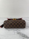 LOUIS VUITTON Damier Ebene Croisette Crossbody/Shoulder Bag