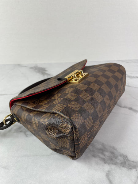 LOUIS VUITTON Damier Ebene Croisette Crossbody/Shoulder Bag