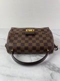 LOUIS VUITTON Damier Ebene Croisette Crossbody/Shoulder Bag