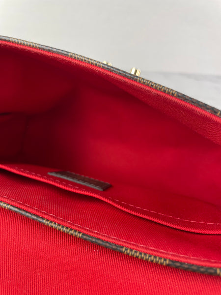 LOUIS VUITTON Damier Ebene Croisette Crossbody/Shoulder Bag